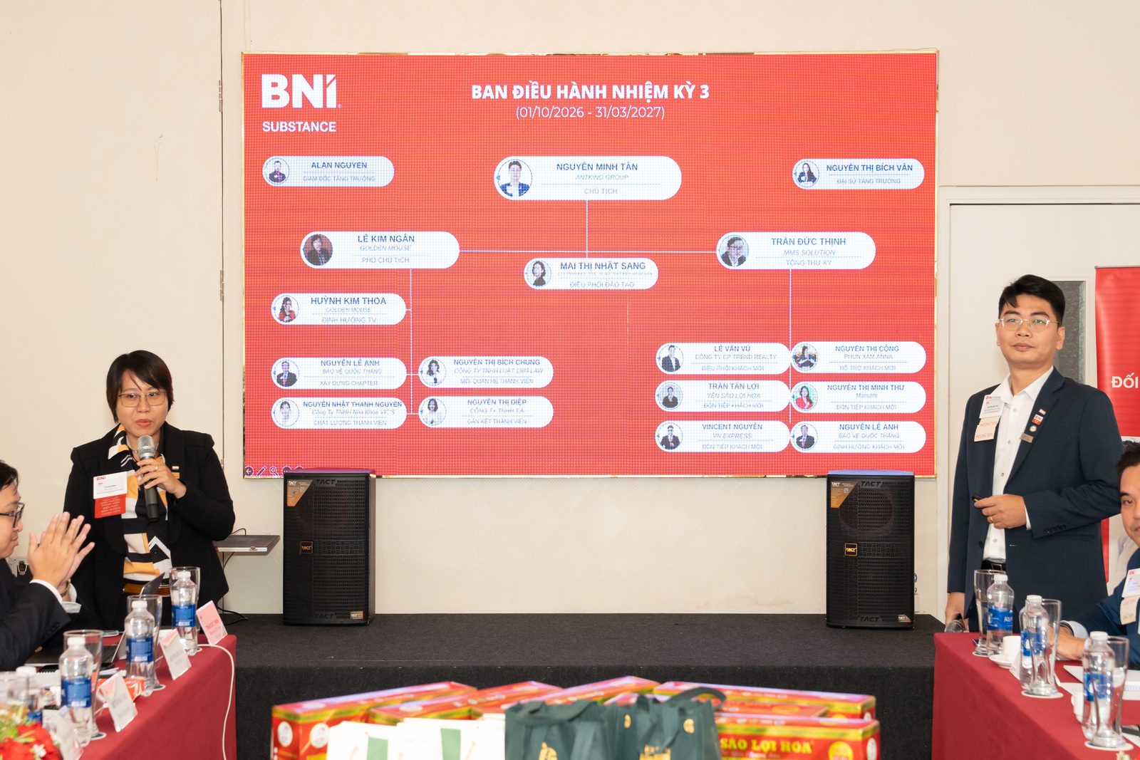 Ban Điều hành nhiệm kỳ III (01/10/2026 – 31/03/2027) được giới thiệu trước Chapter.